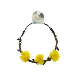 Flower Hairband Yellow